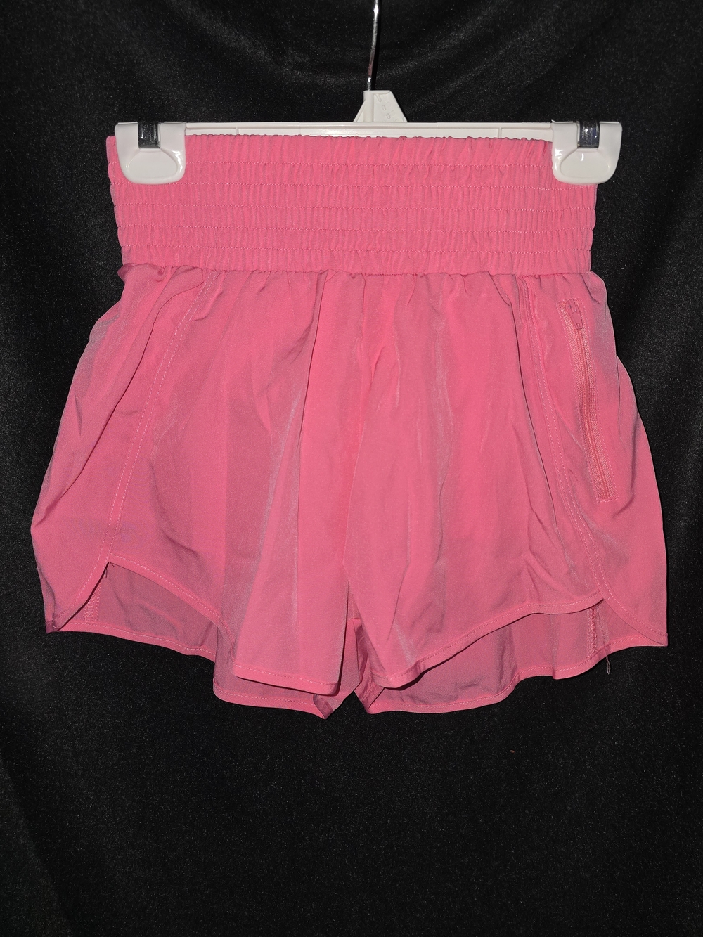 Women’s High-Waist Pink Athletic Shorts